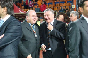 Gheorghe Stefan alaturi de Mircea Sandu