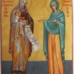3 februarie- Sfîntul și Dreptul Simeon și Sfînta Prorociță Ana (post)