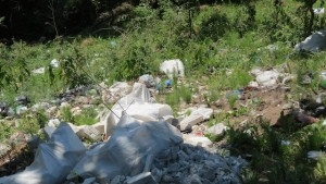 Nesimțire turistică: Se „naște” o groapă de gunoi la poarta orașului