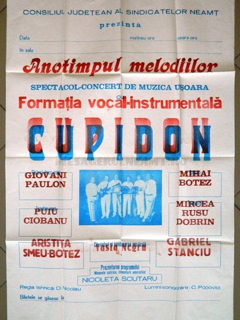 Cupidon &#8211; povestea unei orchestre de succes (Fotografii de colecție)