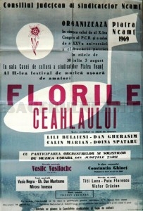 Festivalul ”Florile Ceahlăului” &#8211; istorie de acum jumătate de secol