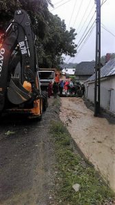 Inundații în Neamț &#8211; Probleme la Dămuc, Bicaz Chei, Piatra Șoimului, Piatra Neamț
