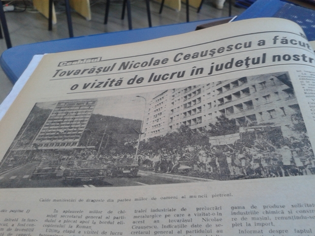 Aduceri aminte: Ceaușescu în Neamț (I)
