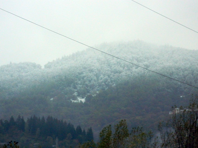 GALERIE FOTO: Prima zăpadă în Neamț, sezonul 2016-2017