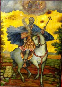 Tradiții creștine: Sfântul Mina, ocrotitorul celor păgubiți