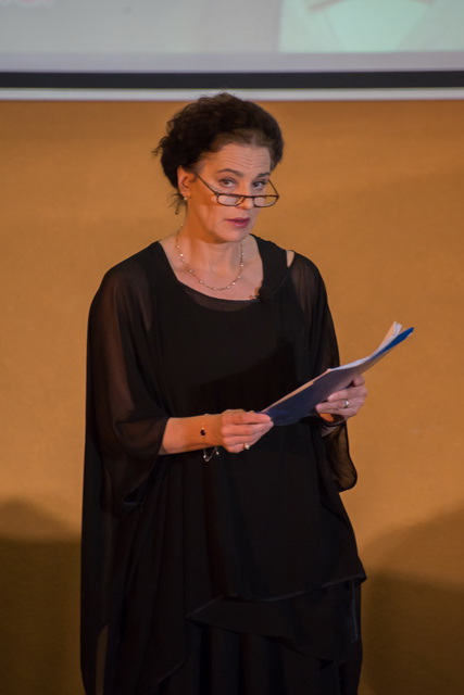 GALERIE FOTO Maia Morgenstern, recital plin de har din Mihai Eminescu