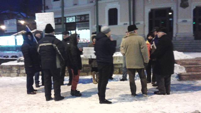 GALERIE FOTO Protestele continuă și la Piatra Neamț!