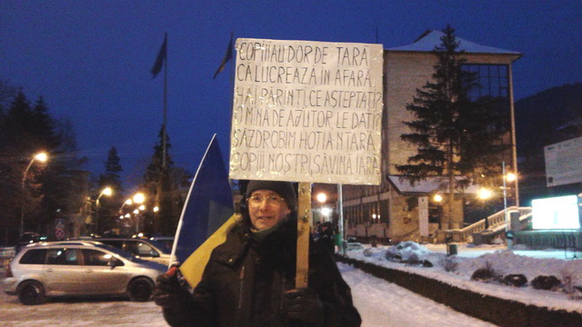 GALERIE FOTO Protestele continuă și la Piatra Neamț!