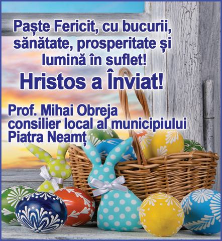 Mesaje de Paște din partea consilierilor locali Piatra Neamț