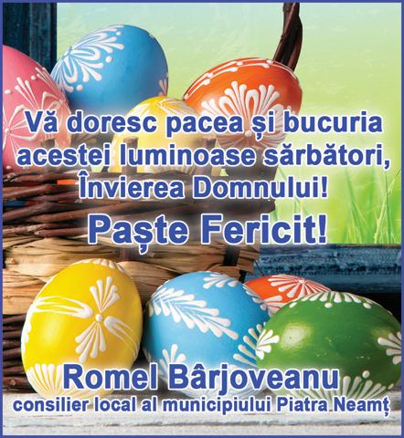 Mesaje de Paște din partea consilierilor locali Piatra Neamț