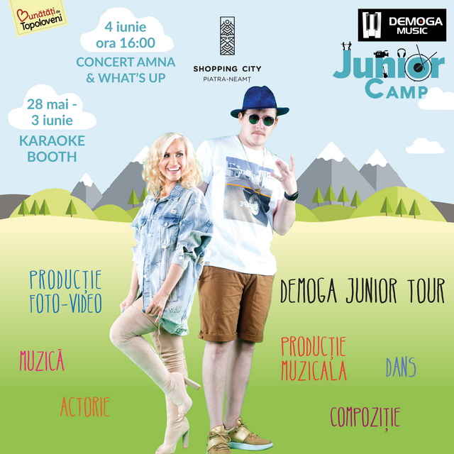 De Moga Junior Camp la Shopping City Piatra-Neamț
