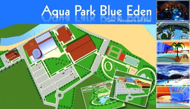 Aqua Park Blue Eden se deschide pe 1 iulie