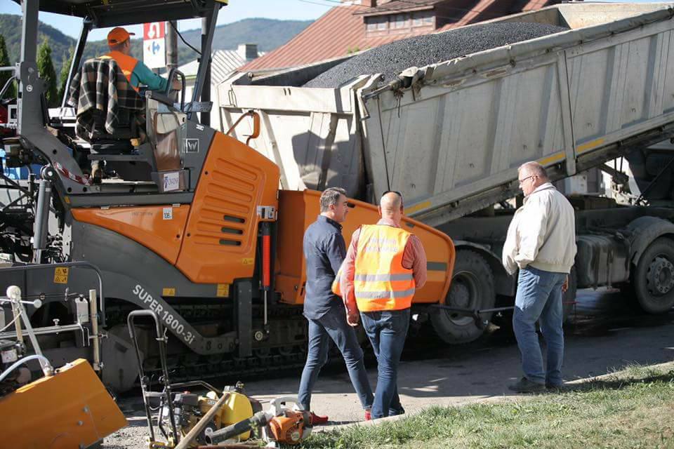 Președintele CJ a inspectat asfaltările din Piatra Neamț