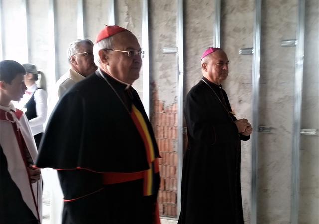 FOTO Vizita cardinalului Leonardo Sandri în zona Roman
