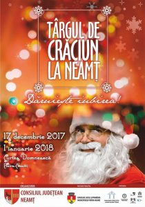 Târgul de Crăciun la Neamţ &#8211; deschidere 17 decembrie 2017