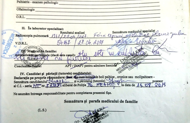 Cazul Gheorghiu &#8211; Mărturii de la seminar: ”Era ora 8.30 când am ajuns în clasă şi l-am văzut pe Marius lipit de calorifer”