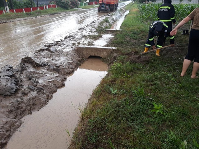 Inundații în județul Neamț. Galerie Foto