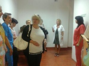 ACUM Protest la Spitalul Județean Neamț
