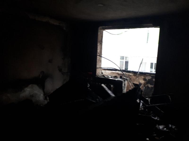 Primele imagini din apartamentul explodat
