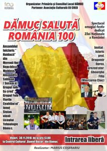 ”Dămuc salută România 100”