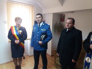 Inaugurarea unui post de jandarmi în Bălţăteşti, plus declarații de dragoste pentru presă