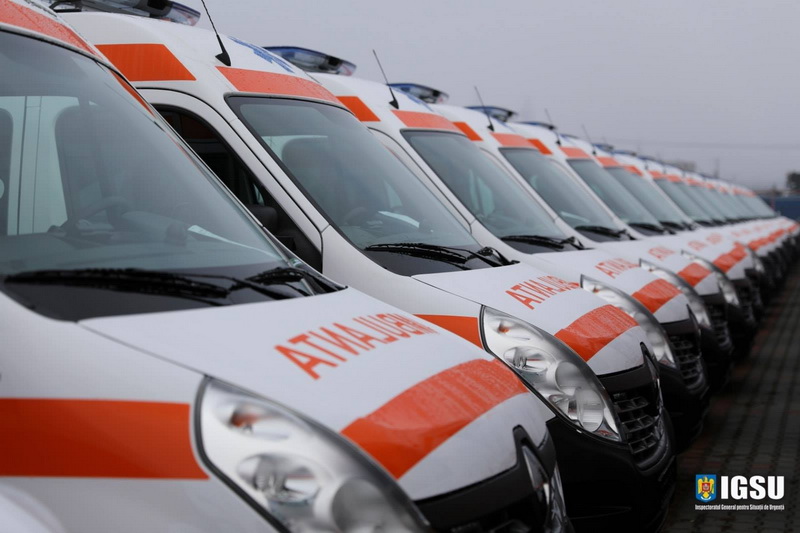 8 autospeciale noi pentru Ambulanța Neamț