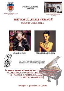 Târgu Neamţ: Surorile Olga şi Claudia Caia, în concert la Zilele „Ion Creangă”