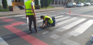 Târgu Neamț: ”Zebrele 3D” reparate în garanție