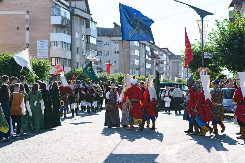 Festivalul Medieval de la Târgu Neamț în alb și negru. Galerii foto