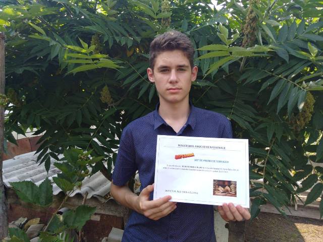 Radu Hodor &#8211; de la cel mai bun elev din Luminiș la liceul militar