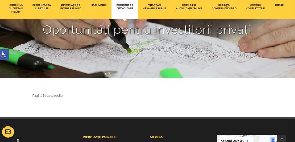 consiliul județean investitori privati