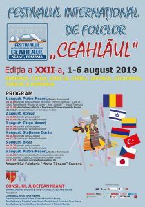 Spectacolul din cadrul Festivalului Internațional de Folclor Ceahlăul de la Târgu Neamț se mută la Casa de Cultură