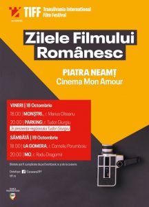 Zilele Filmului Românesc la Piatra Neamț: Regizorul Tudor Giurgiu, invitat special