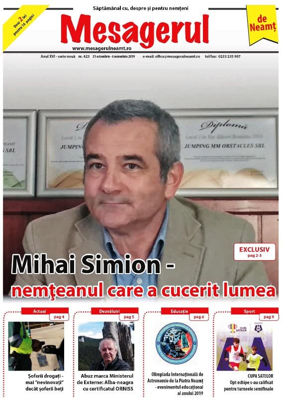 A apărut Mesagerul nr. 423!
