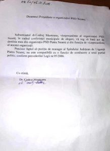 Mintea managerului cea de pe urmă: dr. Codruț Munteanu a demisionat din PSD!