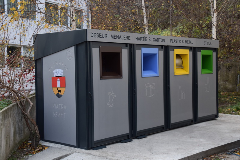 COMUNICAT DE PRESĂ Au început lucrările de înlocuire a pubelelor pentru deșeuri în Piatra-Neamț