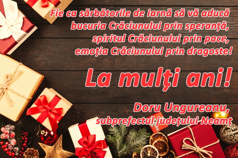 ALDE Neamț vă dorește ”Sărbători fericite!”