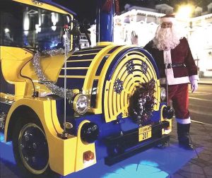 Trenulețul lui Mos Crăciun ajunge astăzi la Piatra-Neamț!