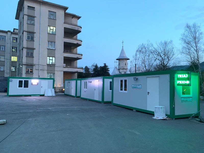 VIVID Piatra Neamț a finalizat amenajarea compartimentului de triaj din Spitalul Județean