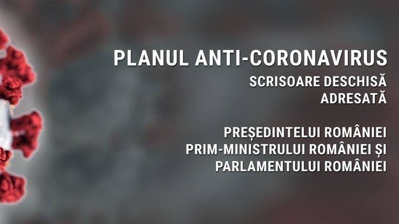 Societatea civilă propune preşedintelui, guvernului şi parlamentului un plan anti-coronavirus