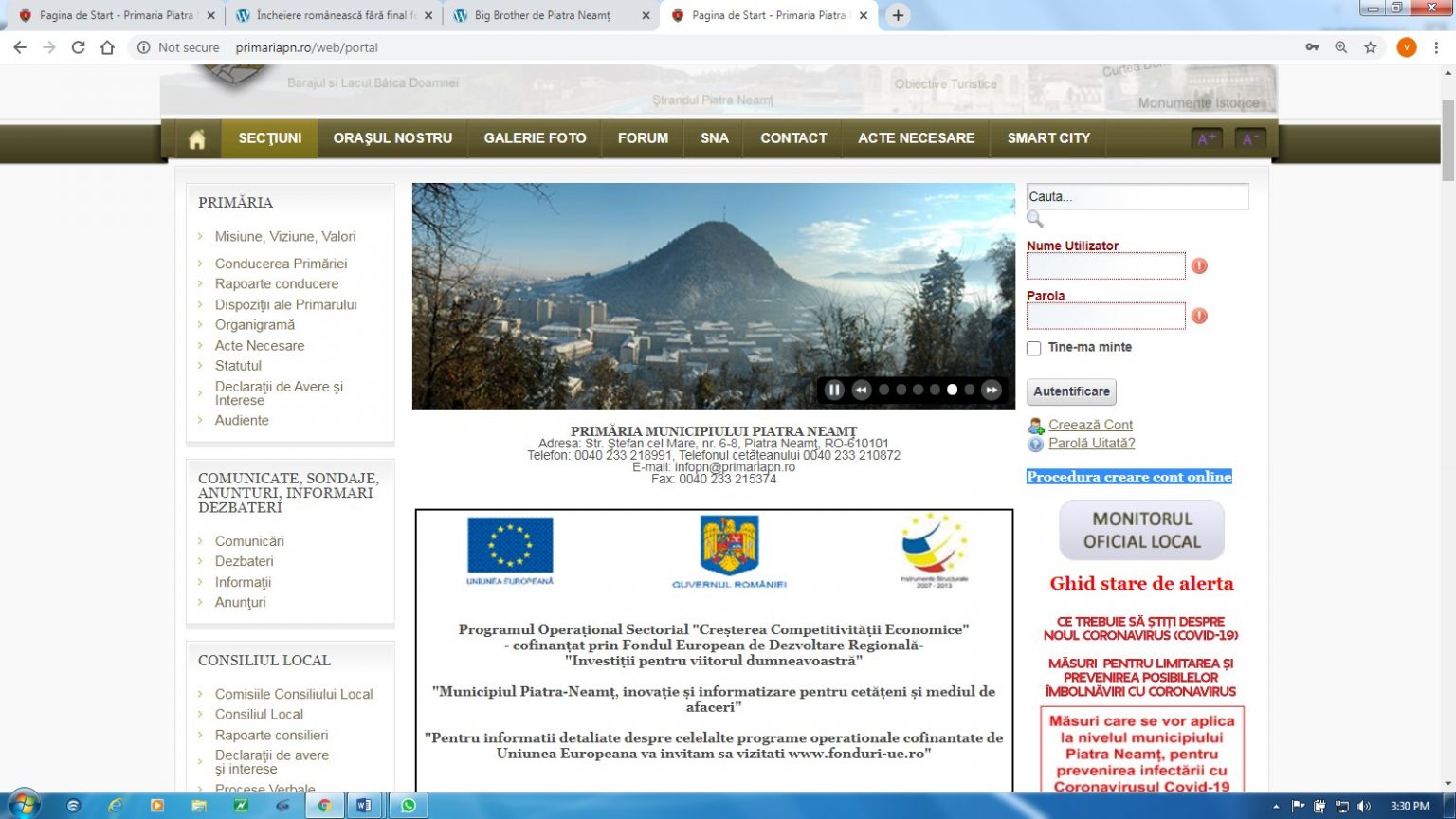 Drept la replică de la Primăria Piatra Neamț sau dovada că ridicolul nu ucide! 2