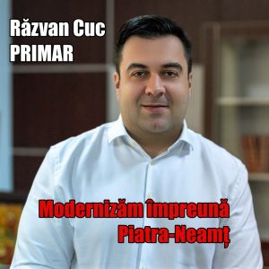 Răzvan Cuc, candidatul Alianței PSD- PPU la Piatra Neamț:  „Dacă voi fi primar, ușa mea va fi deschisă oricui vine cu un proiect!”