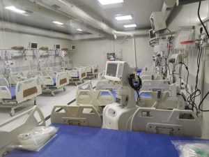 ATI Piatra-Neamț primește echipamente și de la Spitalul Modular Lețcani