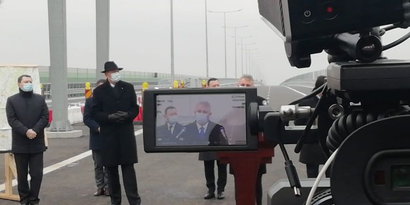 Inaugurare istorică și electorală a primei autostrăzi din Moldova