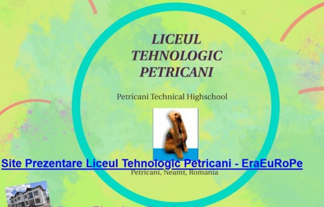 Școala Profesională Petricani &#8211; 8 ani de proiecte europene