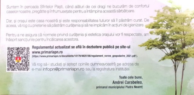 20.000 de lei pentru imaginea primarului Carabelea