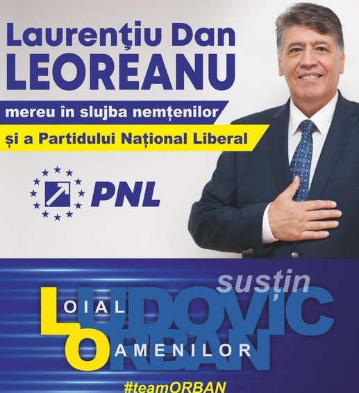 Laurențiu Leoreanu joacă în echipa lui Ludovic Orban și candidează la conducerea organizației județene
