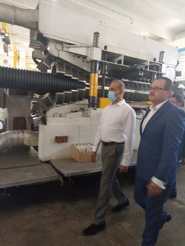 EuroEm, unic producător în Europa de țevi corugate ranforsate cu oțel inoxidabil, a primit vizita unui înalt diplomat indian