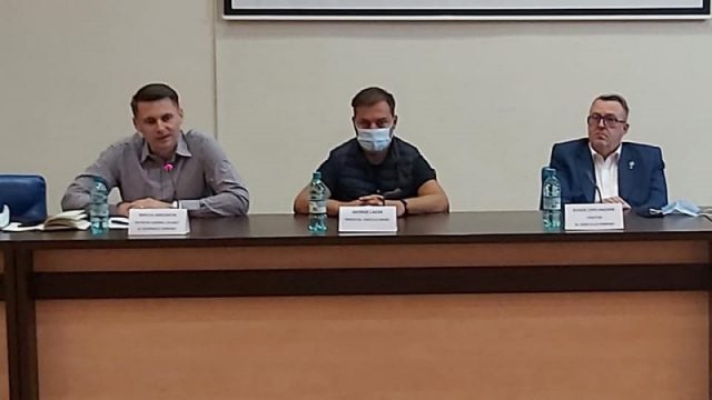 Primarii din Neamț- ședință tehnică prezidată de prefectul George Lazăr, pentru prezentarea Proiectului Național ”Anghel Saligny”