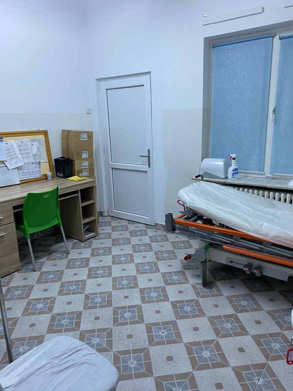 Dr. Cătălin Herghelegiu a evacuat medicii din camera de gardă a Radiologiei de la Spitalul Județean Neamţ